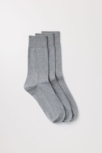 3-pack bomullssockor