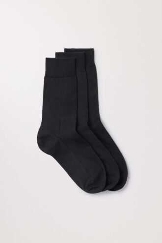 3-pack bomullssockor