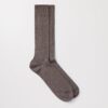 De ribbade merinosockorna