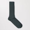 De ribbade merinosockorna