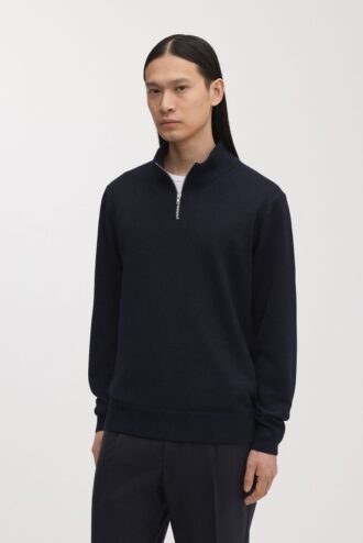 Merino Half Zip Sweater