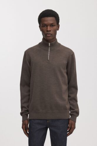 Merino Half Zip Sweater