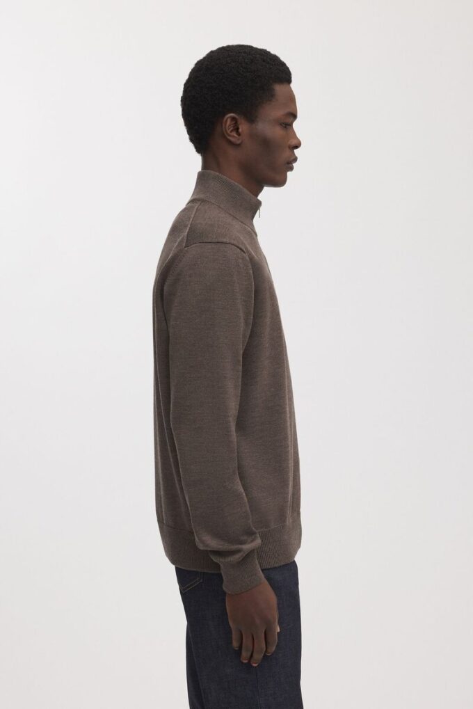Merino Half Zip Sweater