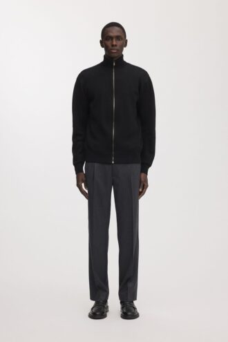 Merino Zip Cardigan