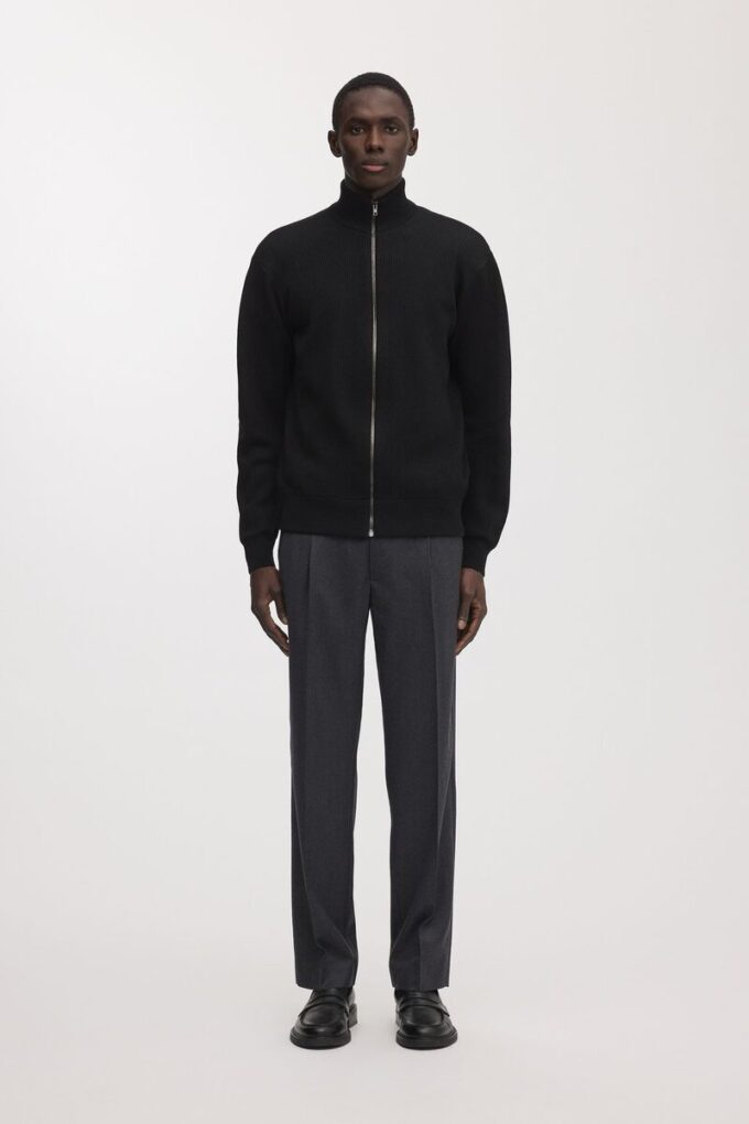 Merino Zip Cardigan Merino Zip Cardigan