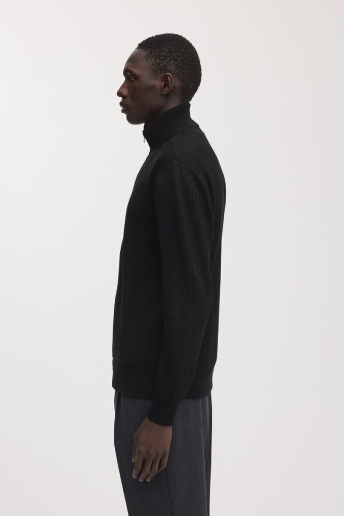 Merino Zip Cardigan Merino Zip Cardigan