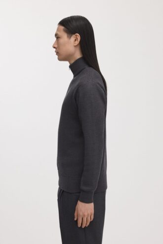 Merino Zip Cardigan