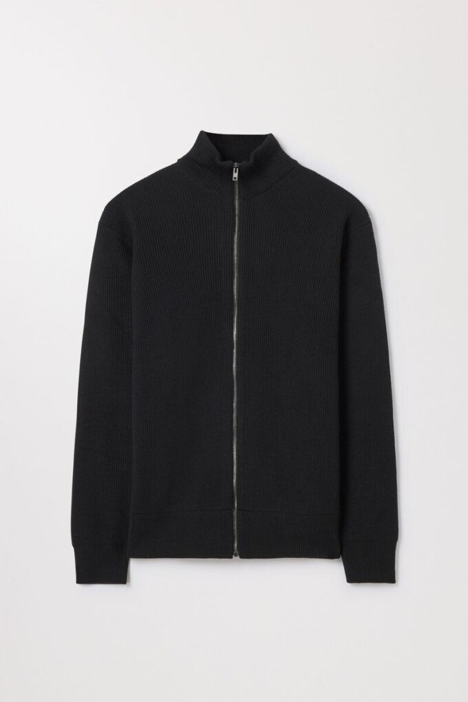 Merino Zip Cardigan Merino Zip Cardigan