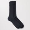 Ribbade bomullssockor, 3-pack Ribbade bomullssockor, 3-pack
